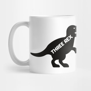 ThreeRex 3rd Birthday shirt Mug